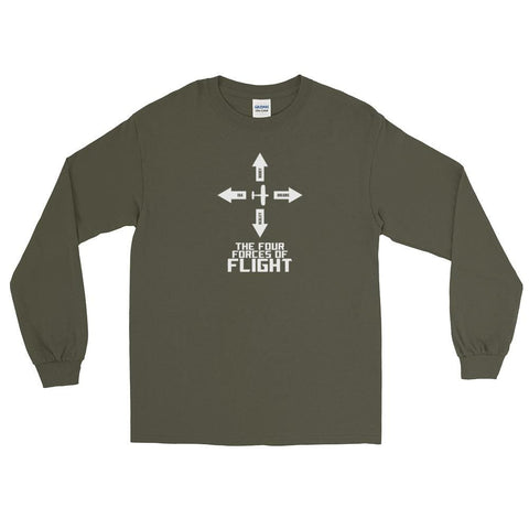 Four Forces of Flight LS Shirt