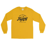 I Only Care About Flying Ls T-Shirt - Gold / S