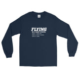 Steps Of Flying Ls T-Shirt - Navy / S