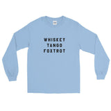 Wtf Ls T-Shirt - Light Blue / S