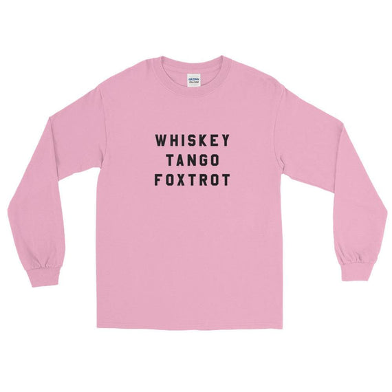 Wtf Ls T-Shirt - Light Pink / S