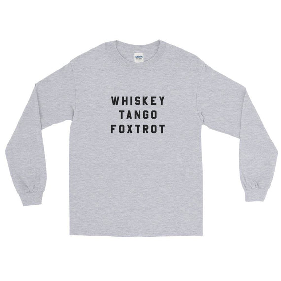 Wtf Ls T-Shirt - Sport Grey / S